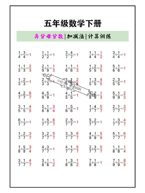 小学数学题怎么算分数，小学数学题中，分数应该如何计算？