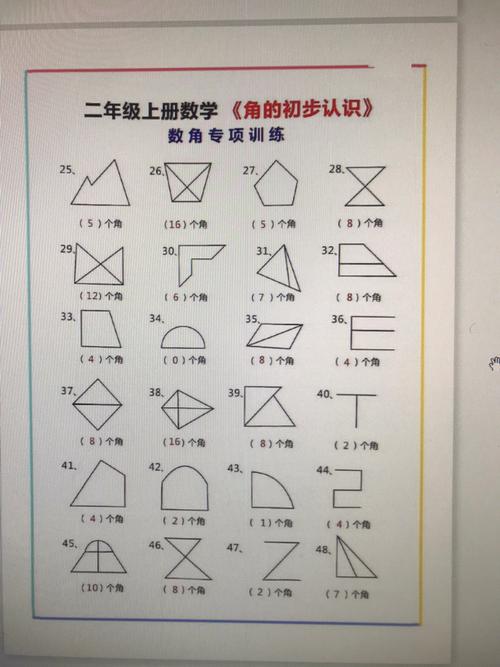 小学生数学怎么数直角，小学生如何正确数直角？
