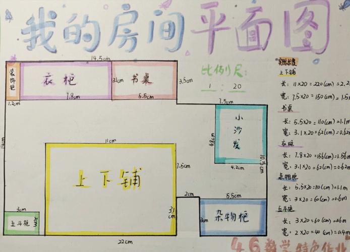 平面图怎么画小学生数学，如何绘制适合小学生的数学平面图？