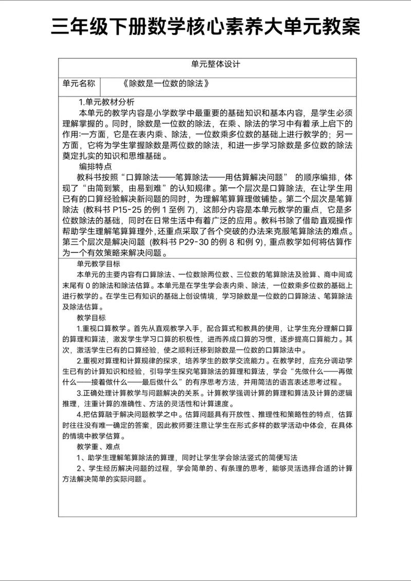 如何快速找到实用的小学数学教案？