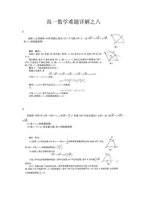 最难的高中数学题有哪些？