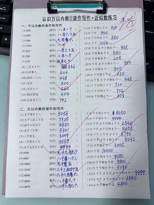 小学数学如何正确读写数字与符号？家长教师必看指南