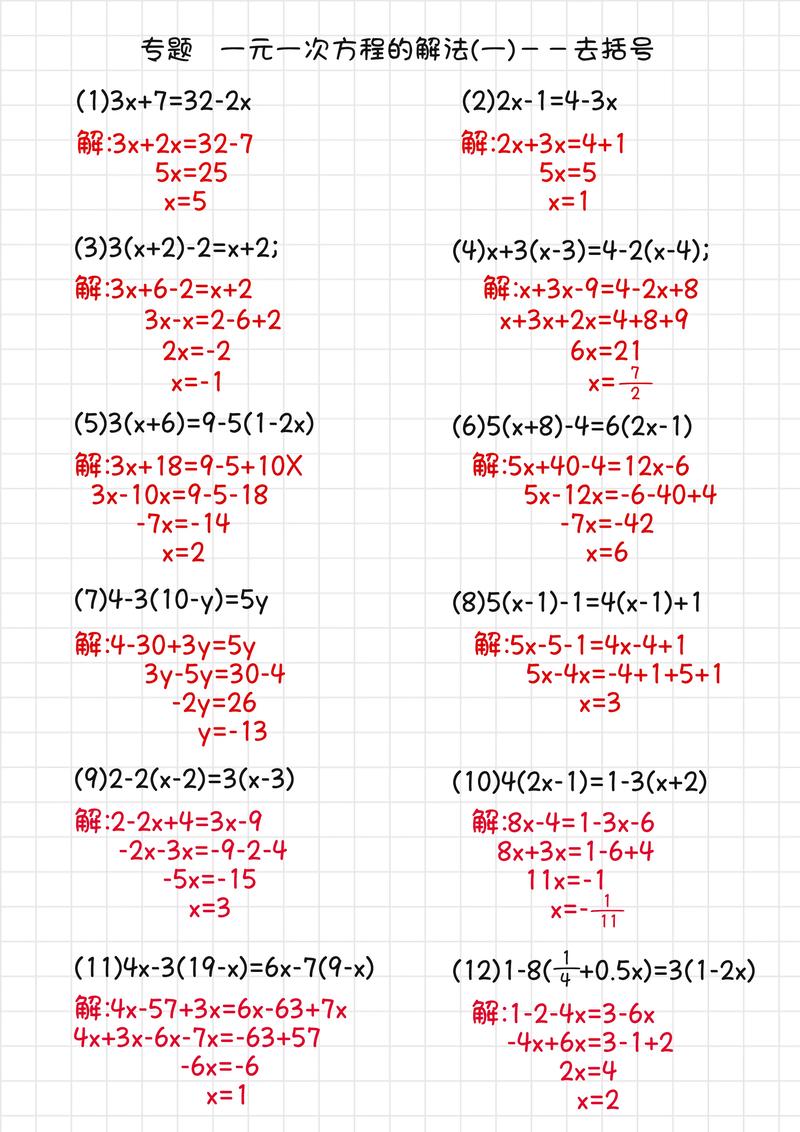 初中一年级的数学如何学？