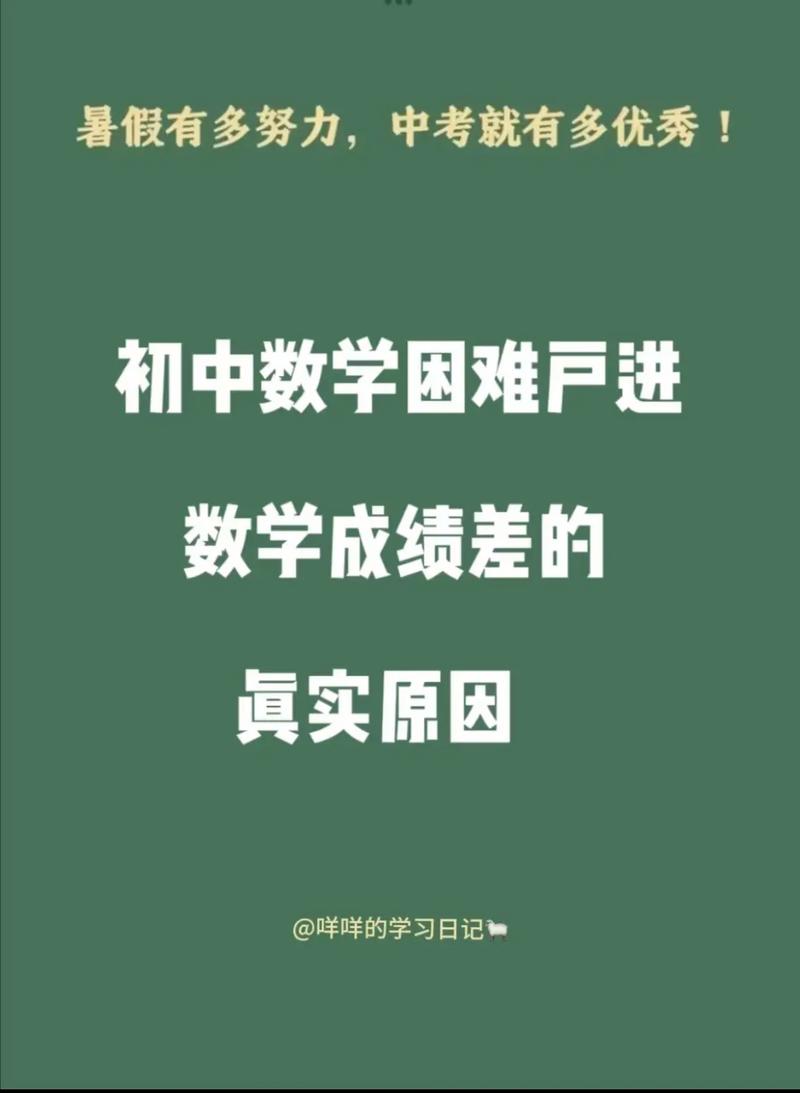 初中一个月数学如何快速提高？