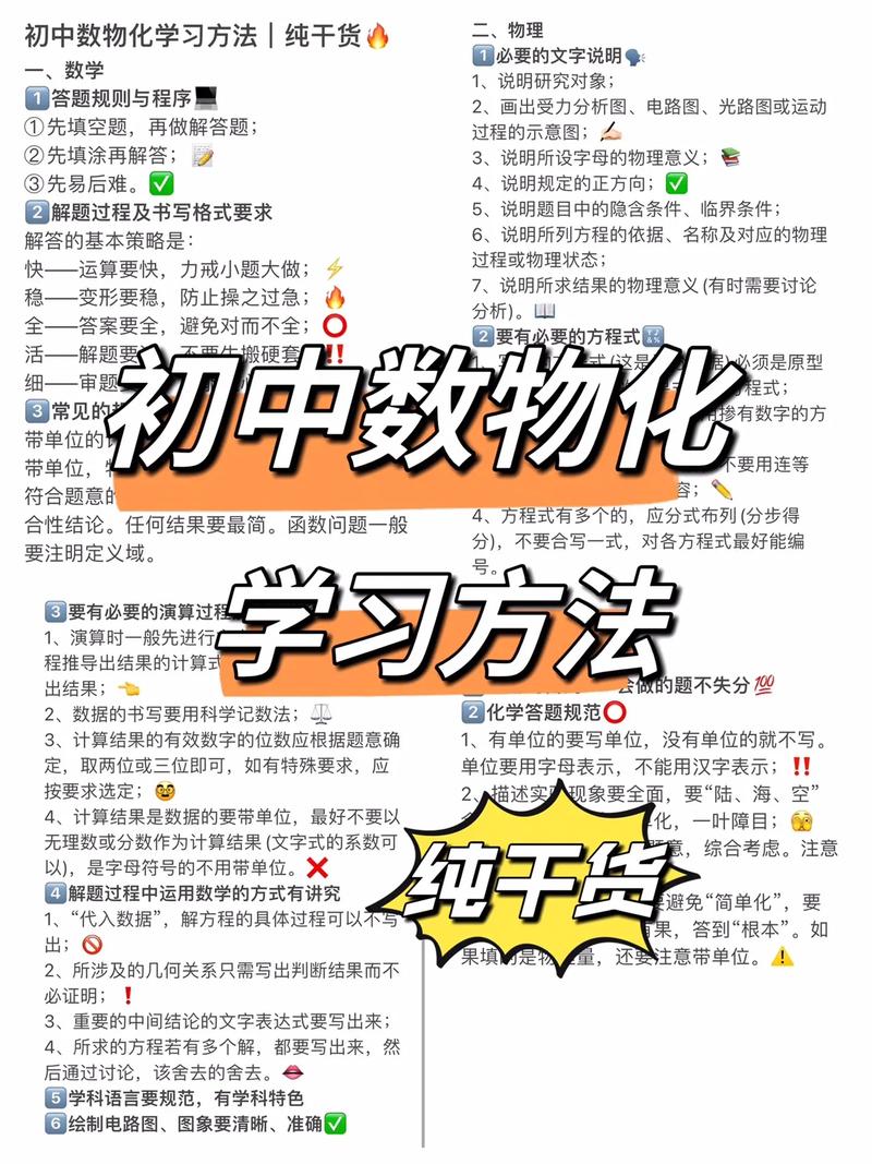 初中生如何自学数学课程？