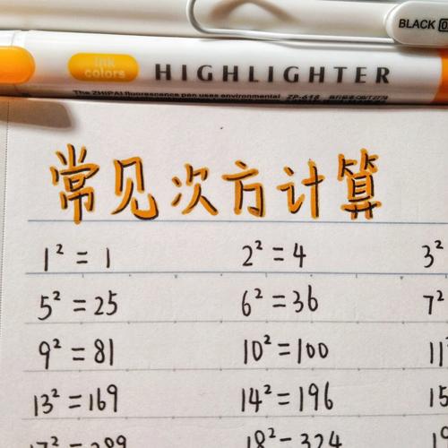 小学数学中的二次方怎么算？