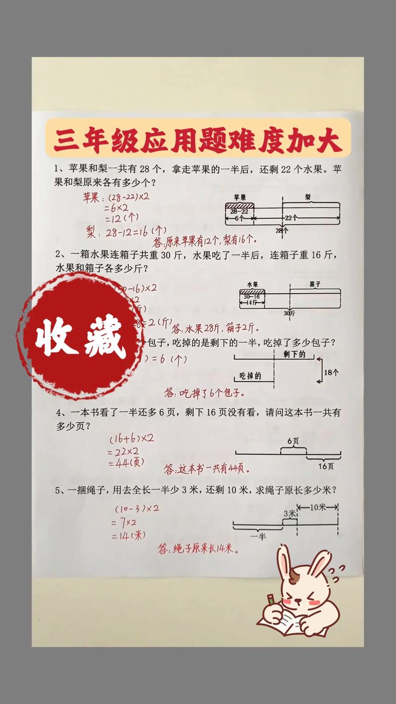 五个小学数学题怎么做视频？