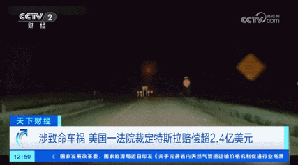 特斯拉因致命车祸面临巨额赔偿，赔偿金额超2亿美元