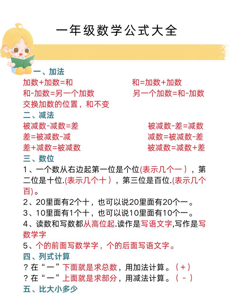 小学一年级数学怎么学？