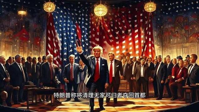 特朗普宣布夺回首都，清理无家可归者行动启动