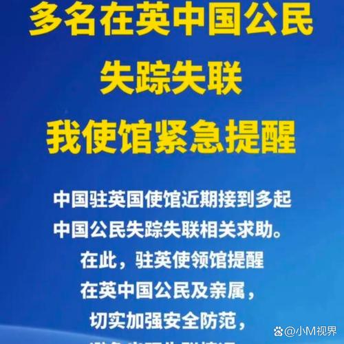 驻英使馆提醒，中国公民需加强安全防范措施