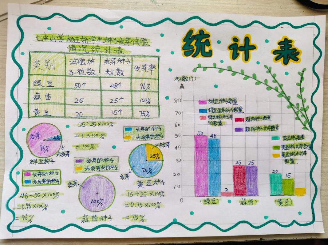 初中统计图制作步骤是怎样的？
