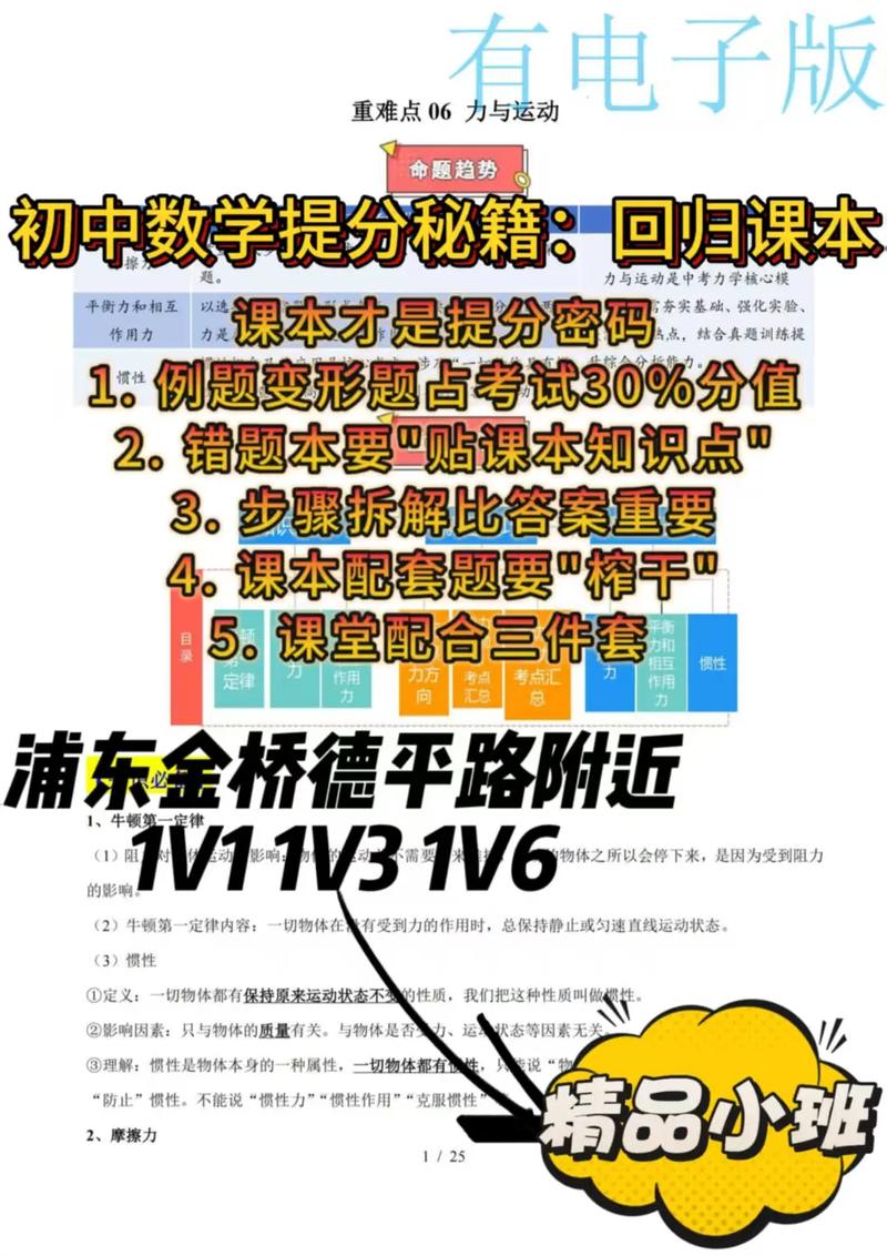 初中数学如何快速提分？