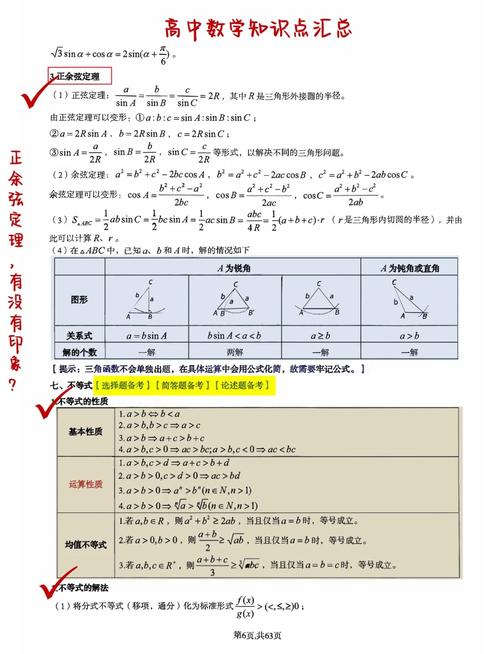 高中数学教师资格证考试内容有哪些？