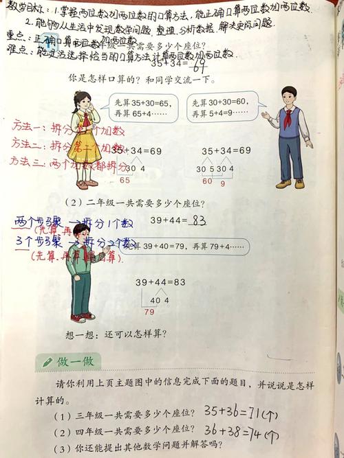 小学课本上的数学题怎么做？