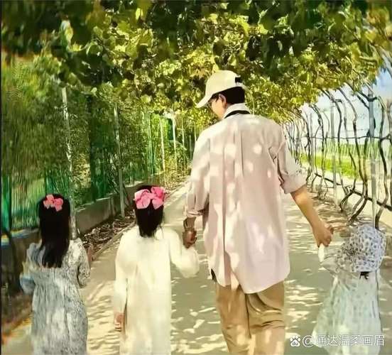 谢娜晒爸妈金婚全家福，温馨幸福的家庭瞬间纪念时光的美好