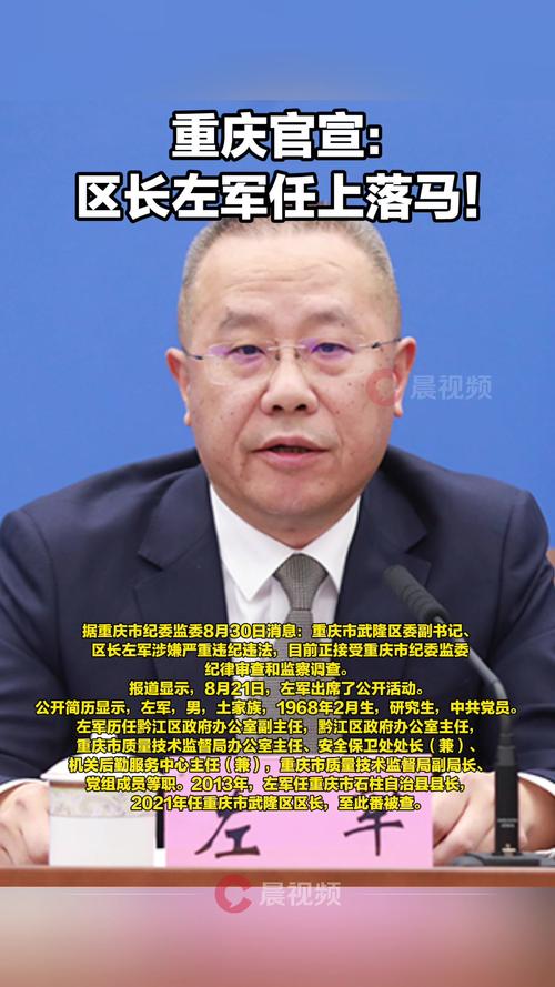 重庆十天六名厅官密集落马，反腐风暴持续升级