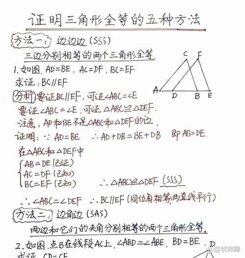 初中数学图形证明题如何正确作图？