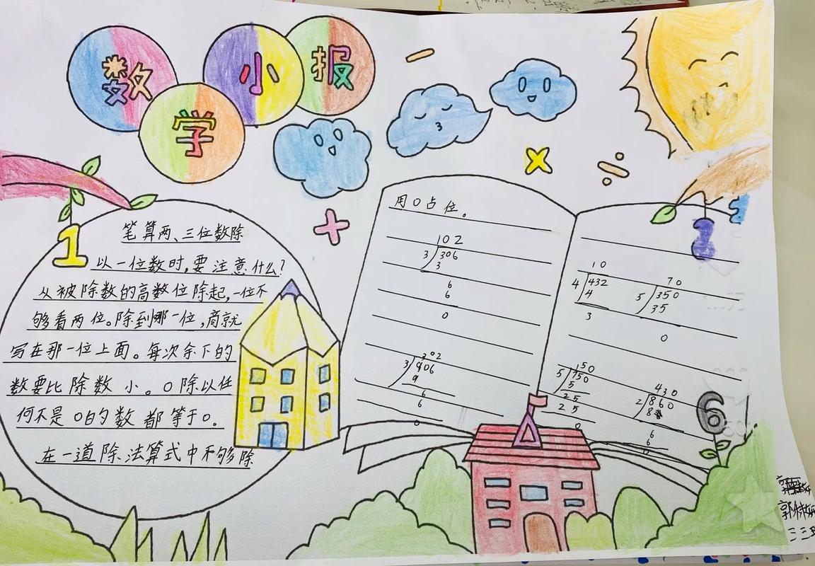 小学生数学手抄报怎么弄？