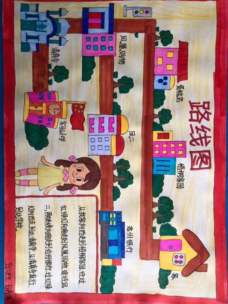 小学数学路线图题怎么做？