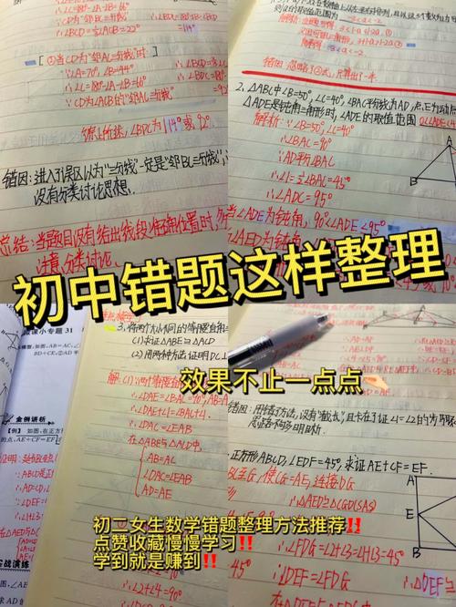 如何用好初中数学错题本？