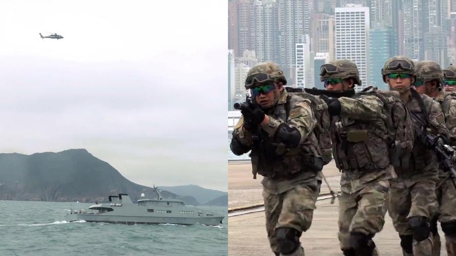 解放军驻香港部队组织联合巡逻,深化港军合作与地区安全稳定保障