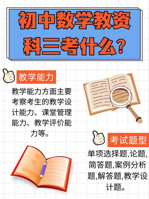 数学教资如何报考初中科目?