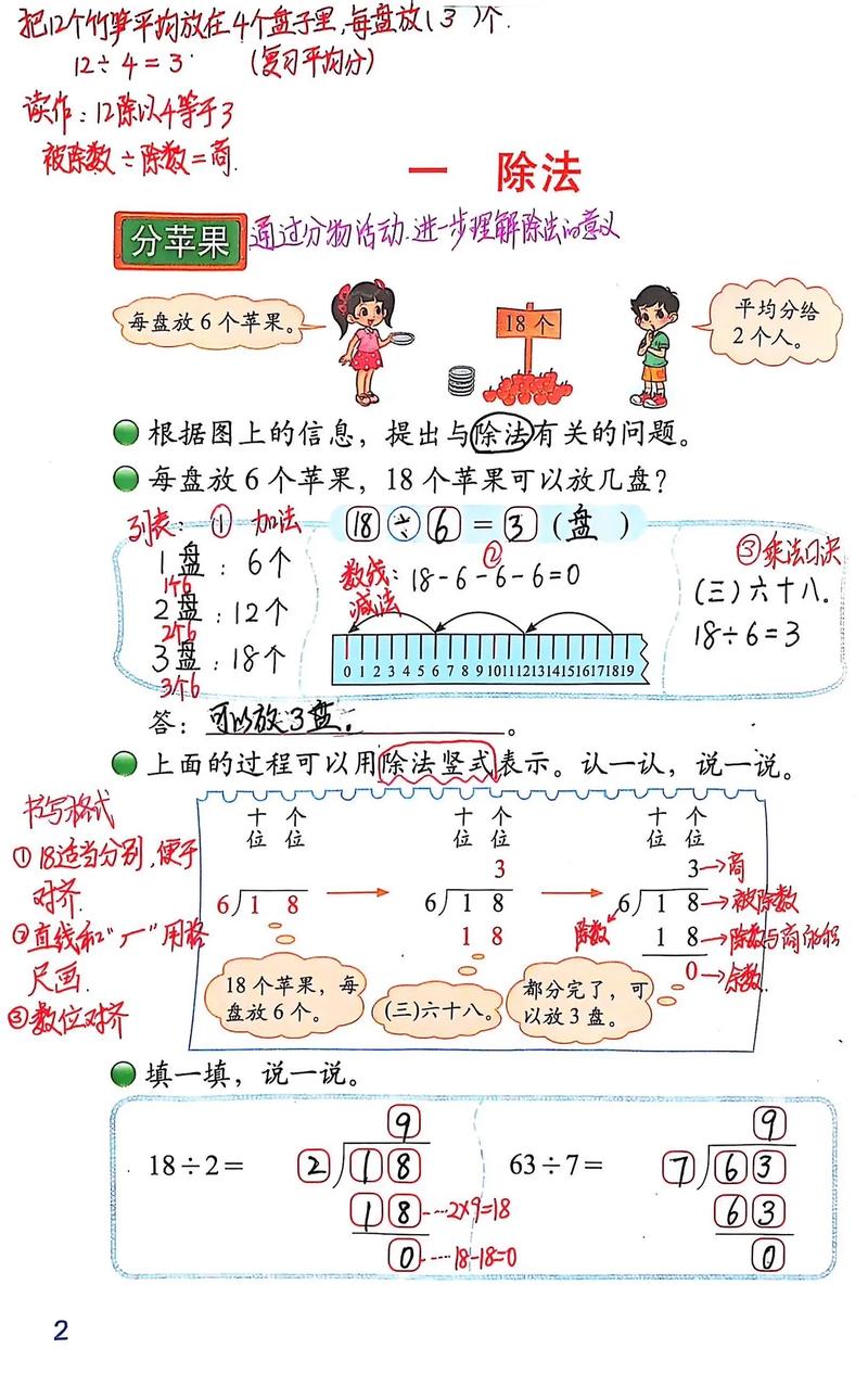 小学二年级数学怎么教？