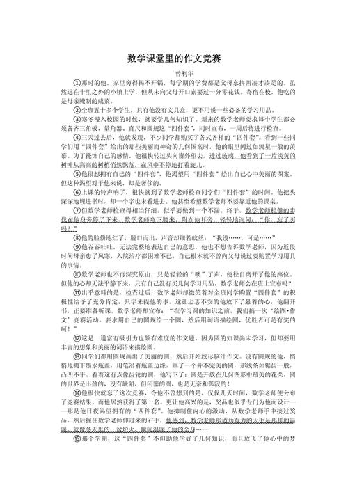 初中数学竞赛作文技巧详解,如何提升解题与表达?