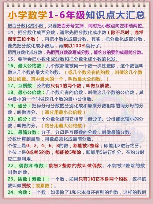 小学生该怎么学数学知识？
