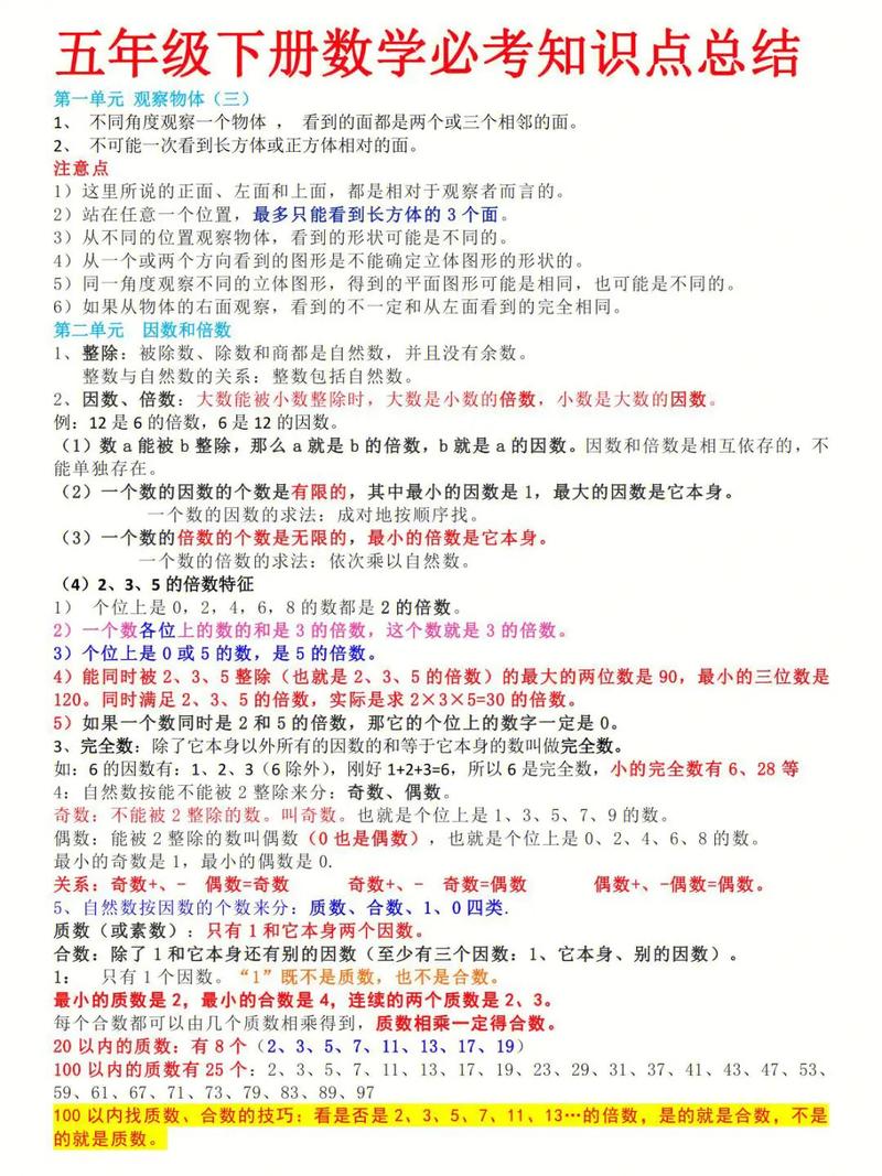 小学5年级数学怎么学好?