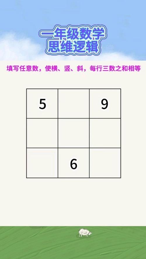 小学数学九宫格怎么写？