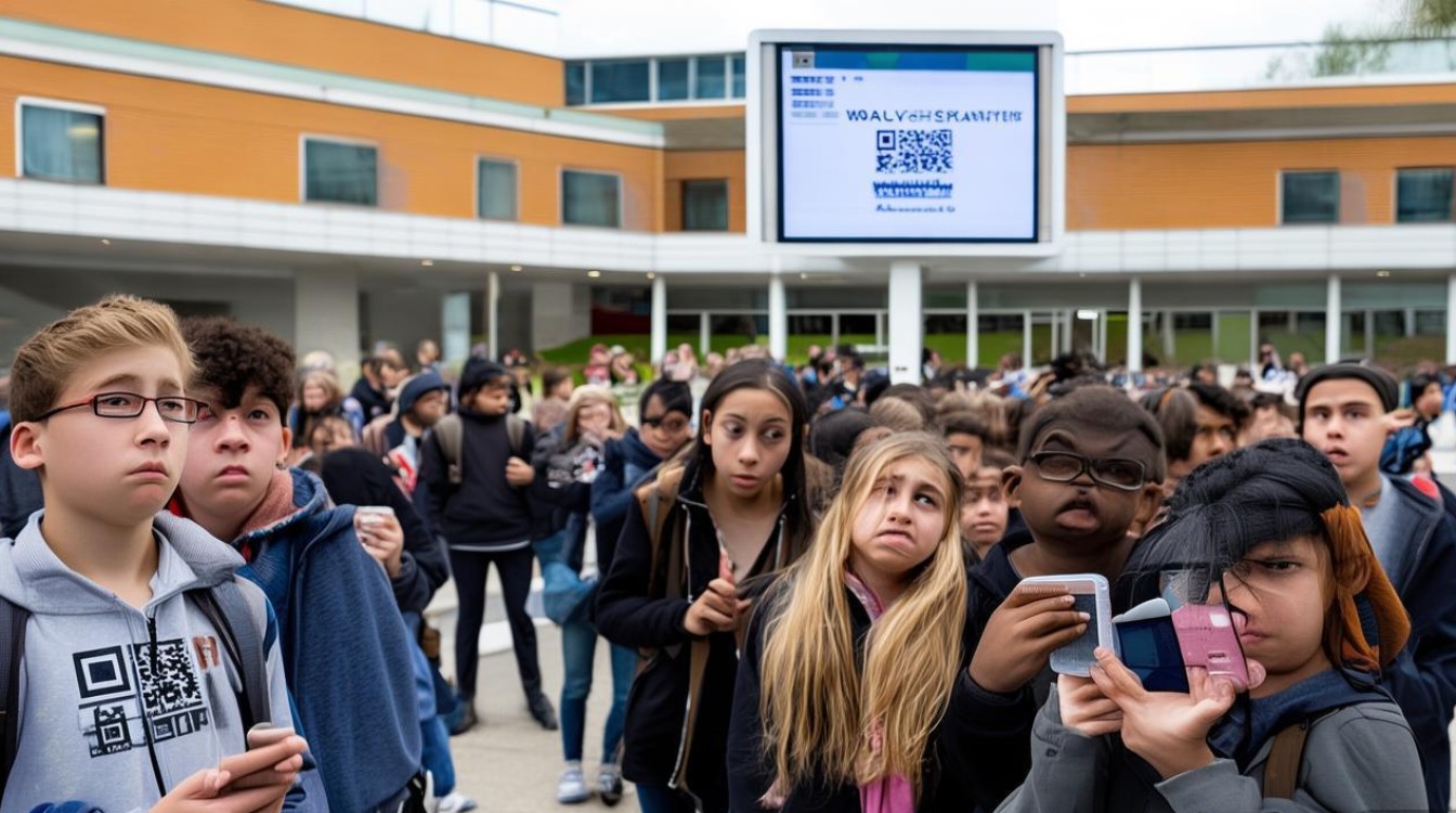 学校门口强制学生扫码学习,这合理吗?如何平衡学习与隐私?