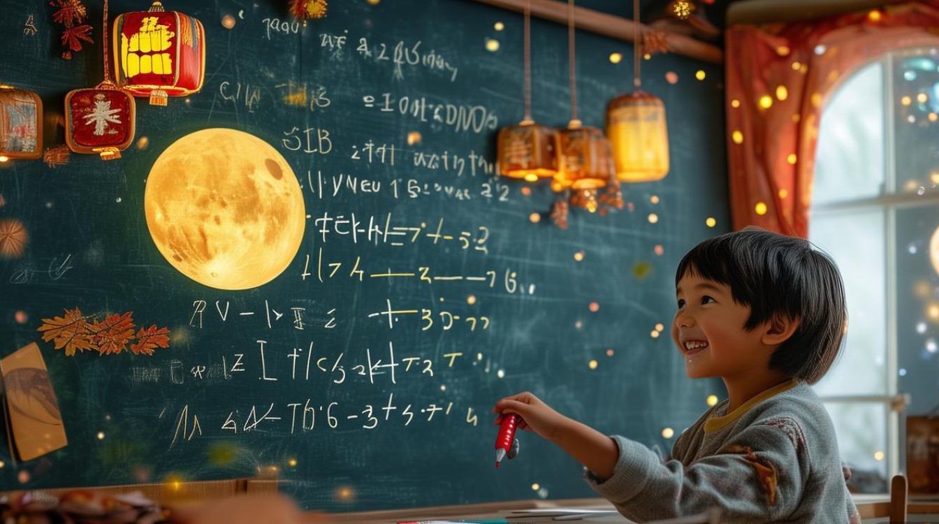 小学数学题中秋团圆元素如何巧妙融入解题过程?