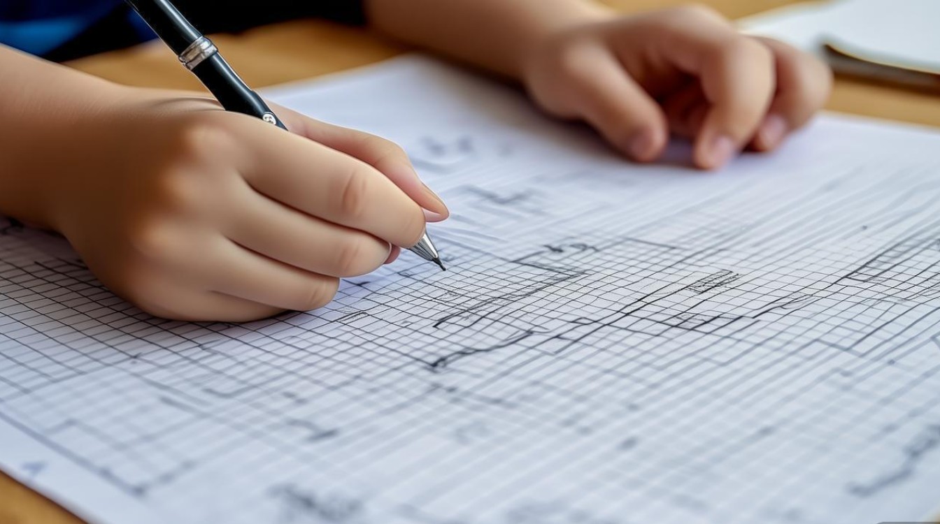 田字格小学生数学画法详解,如何规范绘制确保准确无误?