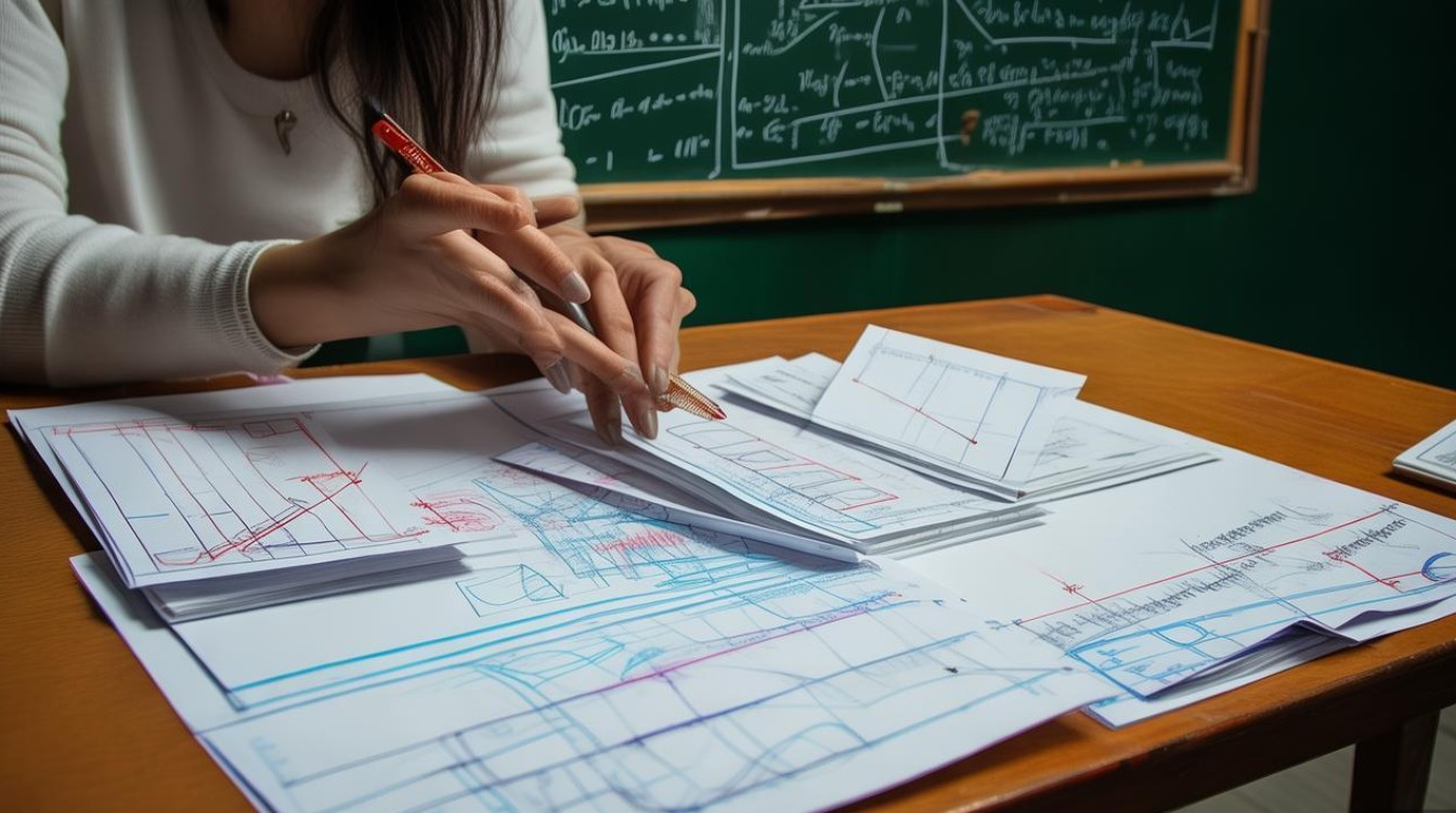 初中数学几何题批改方法,有哪些技巧和注意事项?