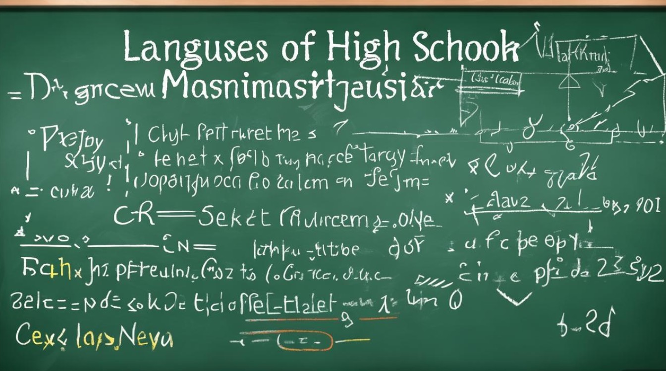 高中数学有哪些语言，高中数学涉及哪些编程语言，它们各自有何特点？