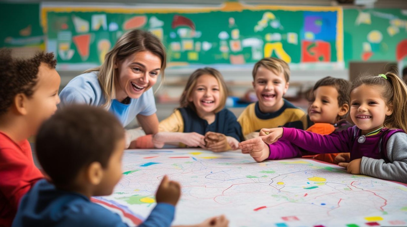 如何用简单数学地图教学,帮助小学生轻松绘制?