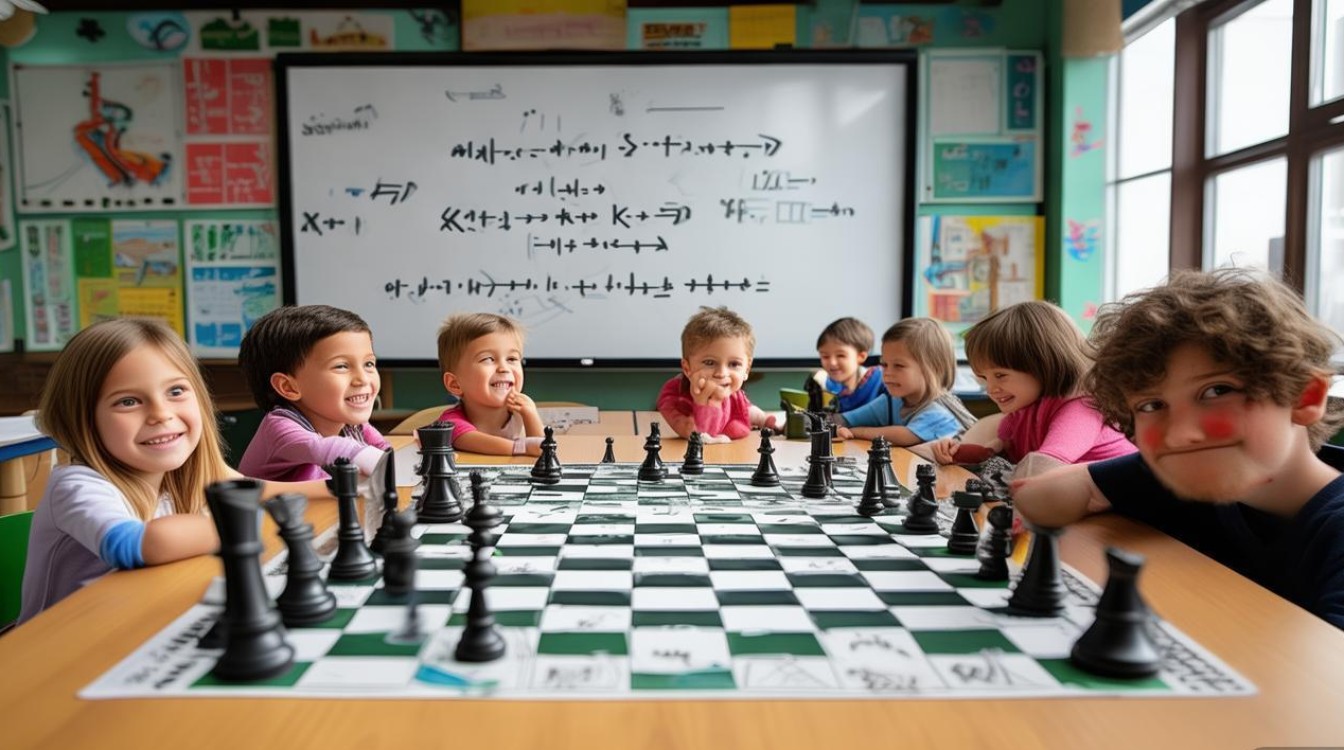 象棋如何巧妙融入小学生数学题,解决实战难题?
