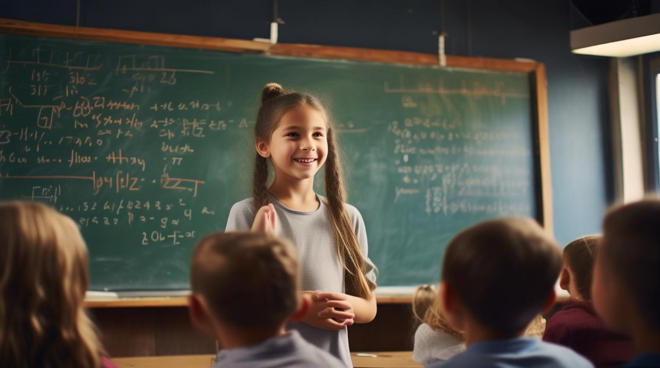 小学女生讲解数学题时,如何有效引导和提升她的教学技巧与自信?