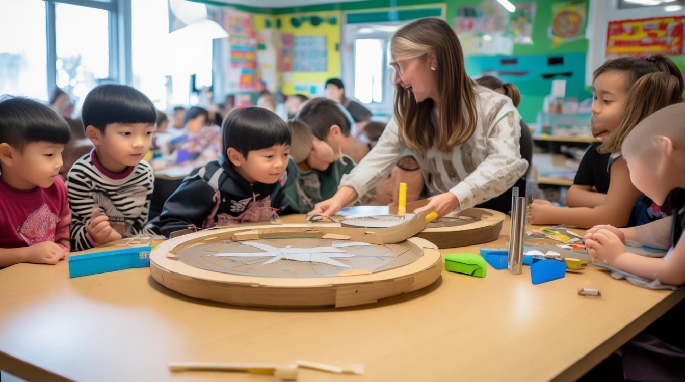 如何制作简易小学指南针数学模具?教学创新方法大揭秘!