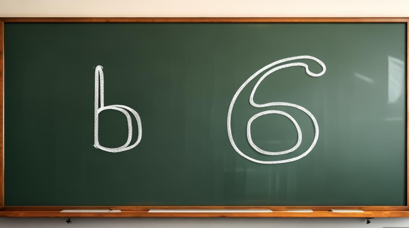 初中数学书写如何区分b和6,初中数学书写中,如何有效区分字母b与数字6?