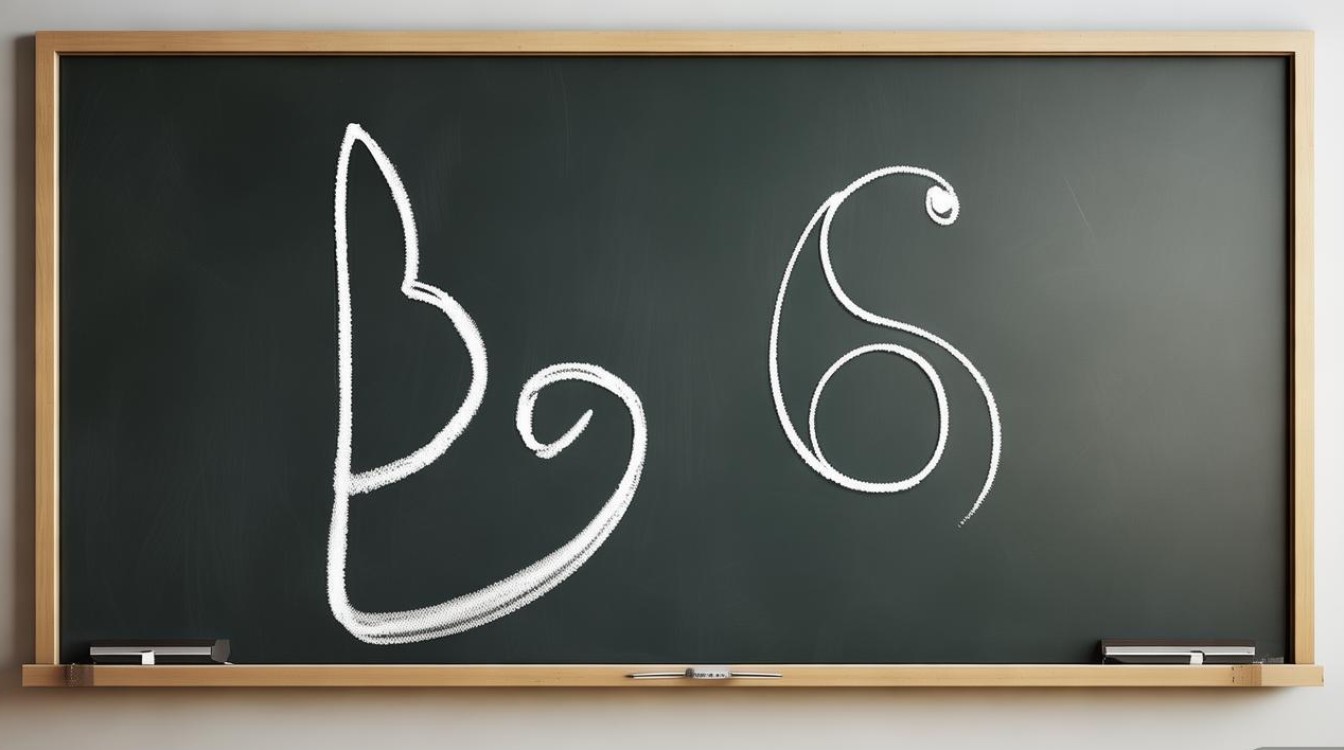 初中数学书写如何区分b和6,初中数学书写中,如何有效区分字母b与数字6?