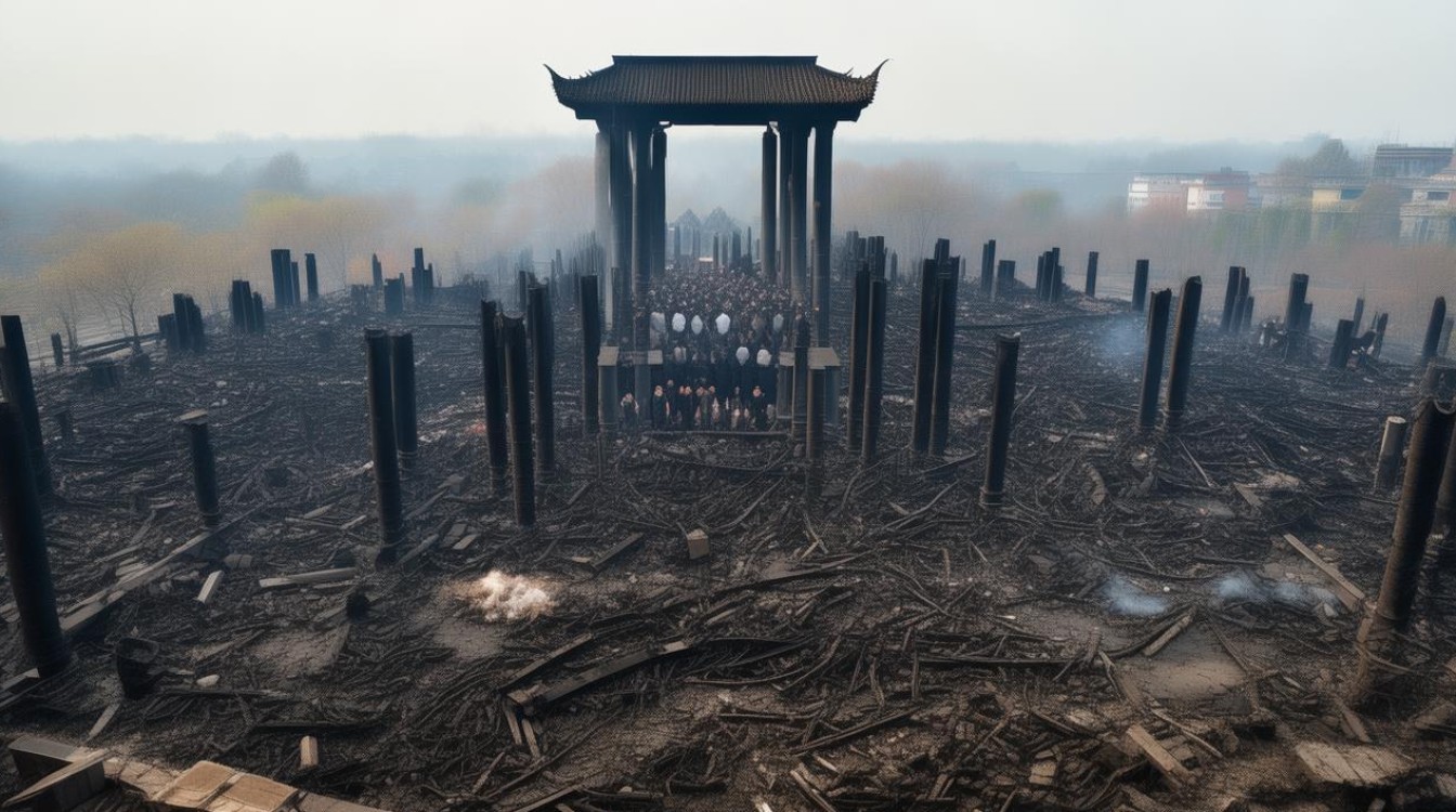 江苏寺庙遭火灾仅余框架,当地政府回应事件真相