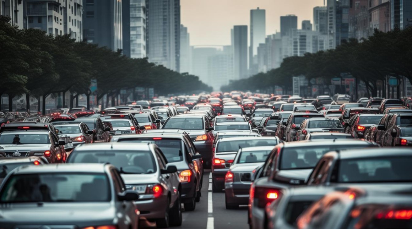 国庆出行遭遇严重堵车，低估十一堵车程度，如何应对突发交通困境？