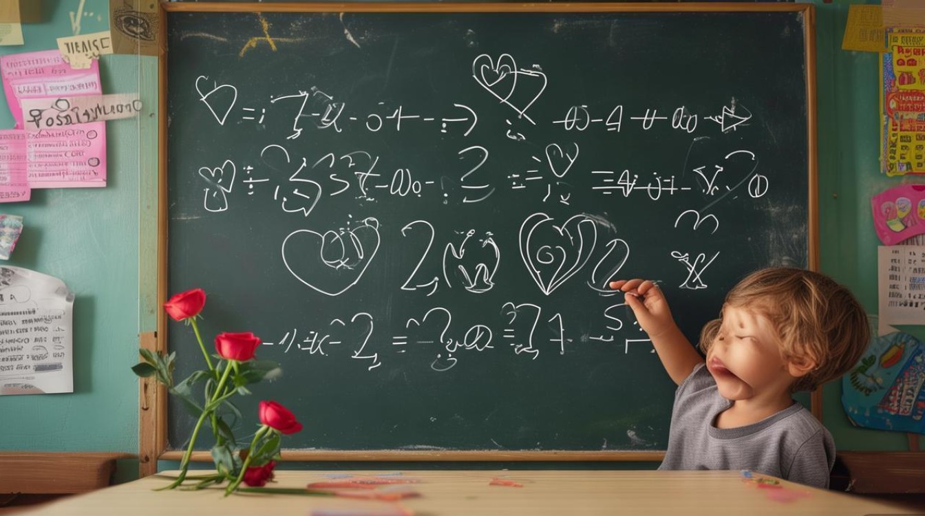 如何用数学公式向初中生表达爱意？创意方法解析