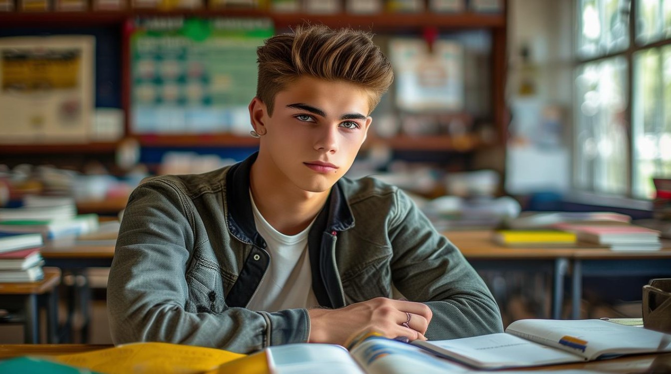 高中生学霸男生究竟长什么样子？揭秘校园里的高颜值学霸！