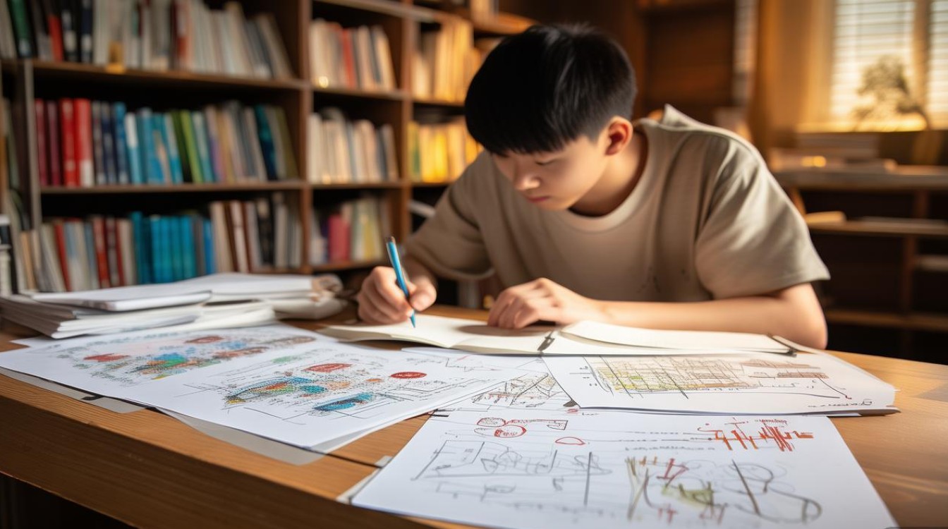 初中生如何高效制作考研数学笔记，提升备考效率？