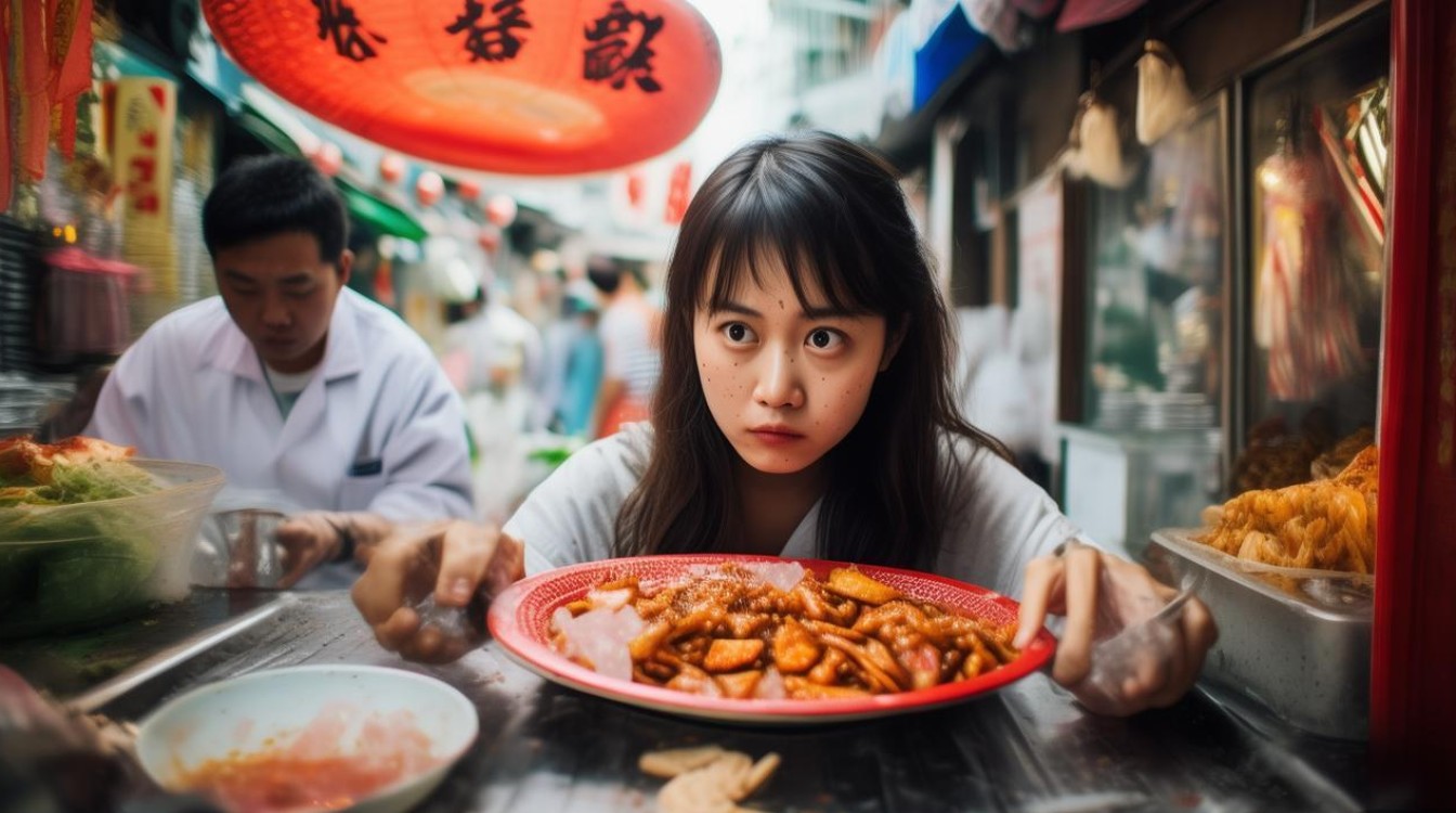 广东女生尝江西小炒遭辣度挑战，就医紧急处理