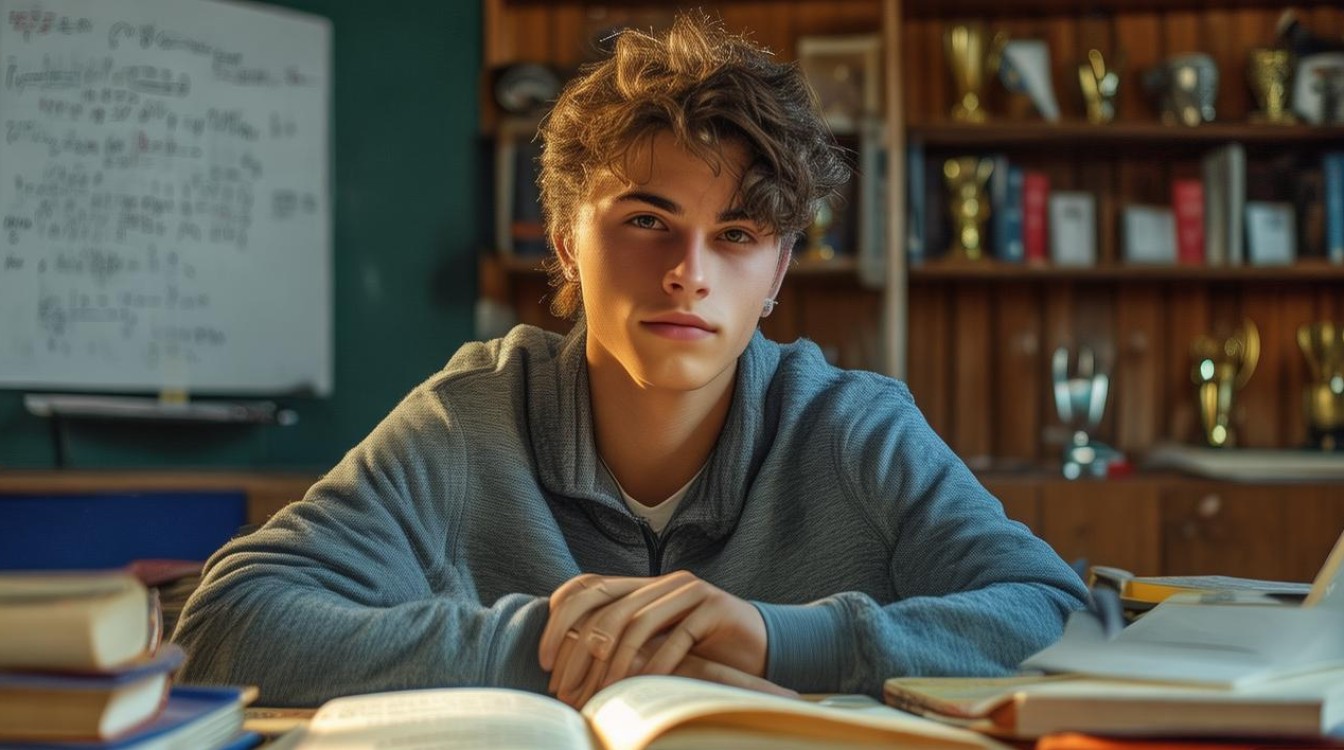 学霸高中生颜值是否掩盖了其智慧光芒?揭秘校园中那些颜值与才华并存的学生!